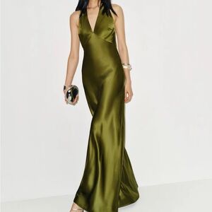 Reformation Daniela silk dress